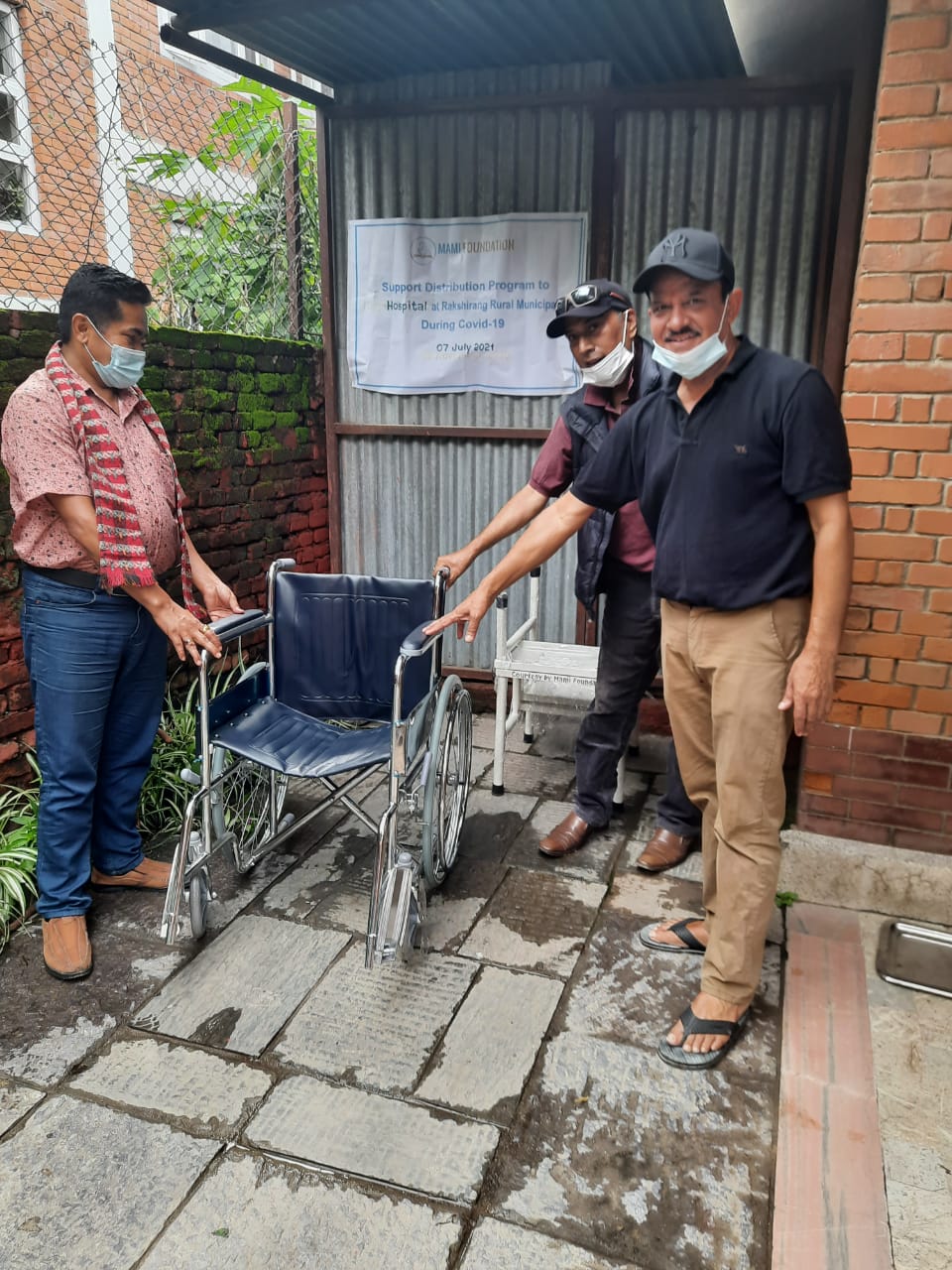 MAMI Foundation has helped Rakshirang Hospital during COVID-19 surge