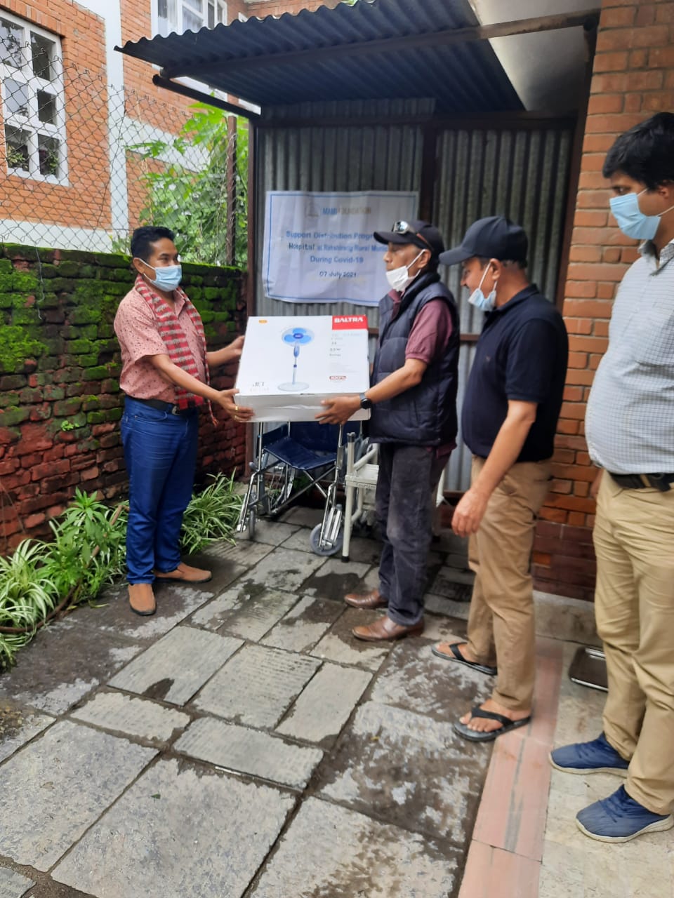 MAMI Foundation has helped Rakshirang Hospital during COVID-19 surge